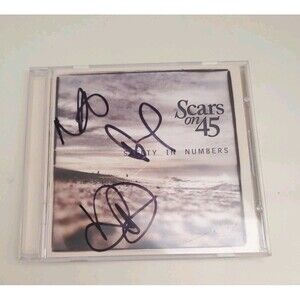 Scars On 45 Safety In Numbers Signed Cd Case 2014 EUC